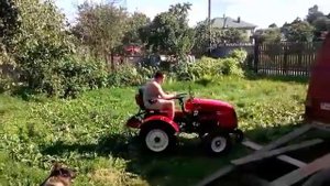 Минитрактор Rossel XT-184D. Доставка покупателю.