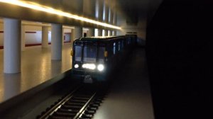 Модель вагона метро 81-717