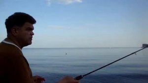 Ловля с пирса в Гурзуфе