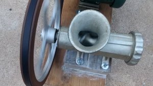#22 motorized meat grinder - part 1