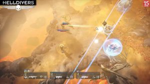 Helldivers! Демократия снова в опасности! 15 Сложность