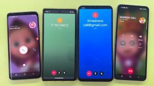 Incoming Call Zangi Audio vs Google Duo / Pixel 6 vs Galaxy S9 vs Honor X7a vs Galaxy Z Flip3