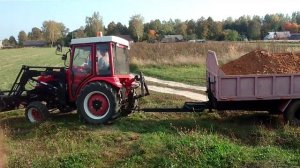 минитрактор,ПГС,самодельный прицеп