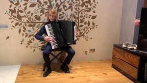 Добрин Василий 15 лет аккордеон ДМШ им  Б.А. Чайковского  Й Гайдн Соната до мажор