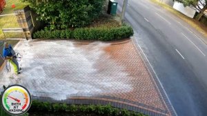 Вау! Вот как в Америке чистят тротуарную плитку