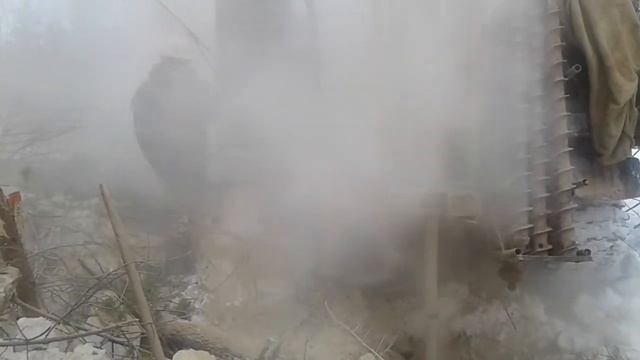 Колонковое бурение по камням,твердосплавной коронкой,с продувкой. смотреть онлайн