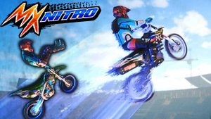 КРУТЫЕ МОТО ТРЮКИ прыжки Видео   про мотоциклы в игре MX Nitro выполняем бешеные трюки