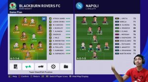 Potensi Blackburn singkirkan Napoli dari UCL. PES 2021 Blackburn Rovers