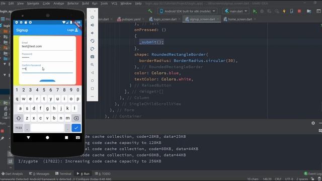 Simple Login/Signup App Using Flutter & Firebase (Part 2) смотреть онлайн