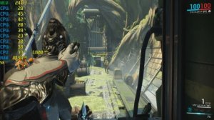 Warframe AMD Ryzen 5 2500U Radeon Vega 8 Gameplay Benchmark Test. HP ENVY x360