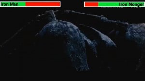 Iron Man (2008) Final Battle with healthbars
