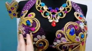 Костюм для восточного танца (танца Живота) . belly dance Costume От Glazyrina Design.