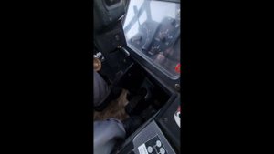 Маз 6303 Лесовоз+Установка Мозырь M7504 (Руками и глазами водителя-как есть!)