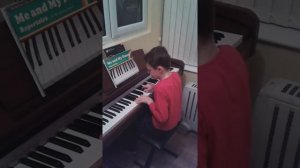 Frozen on piano by Brandon age 8