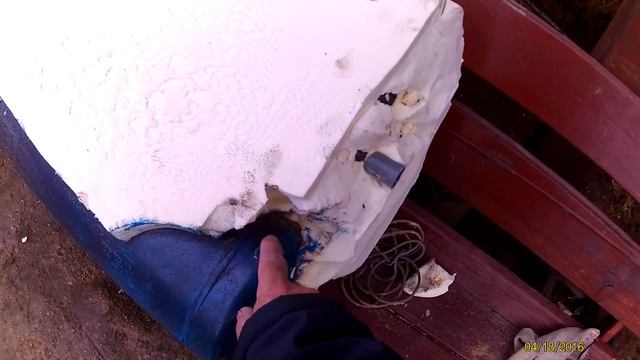 Водонагревательный бак 3 часть.Устранение течи.
