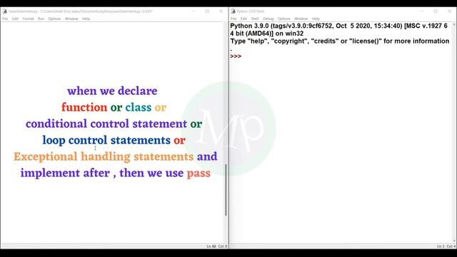 #76 Python Pass Statement In Telugu | Loop Control Statement In Python | Python Telugu
