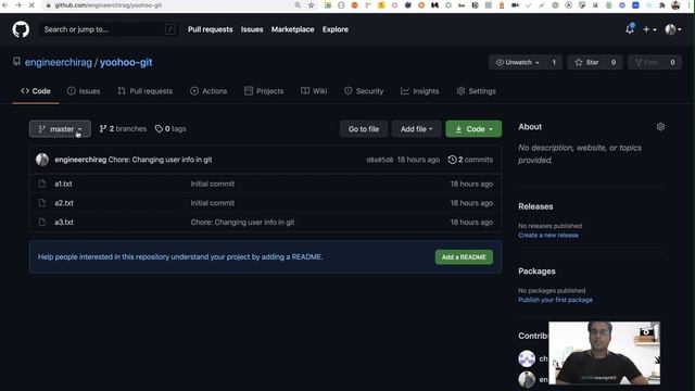 Git Branching | Working on multiple features | Hands-on Git Series | Yoohoo Git смотреть онлайн