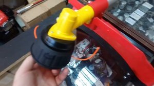 GC230 "Пчелка" Красная Звезда, 2-тактная бензокоса, вариант с разъемной штангой.