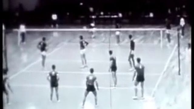 3-й сет финала СССР - ЧССР на Олимпиаде в Токио - 1964