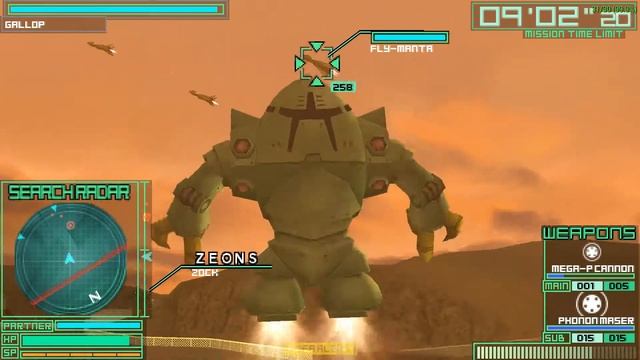 Gundam Battle Chronicle ガンダムバトルクロニクル [ULJS-00122] PPSSPP Gameplay ジオン編 - ゾック смотреть онлайн