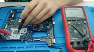 #1 Как найти короткое замыкание на плате? Ремонт Samsung np355v4a