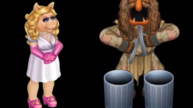 Miss Piggy and Sweetum’s My Muppets Show duet смотреть онлайн