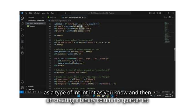 CodeClauseInternship_StockMarketPrediction