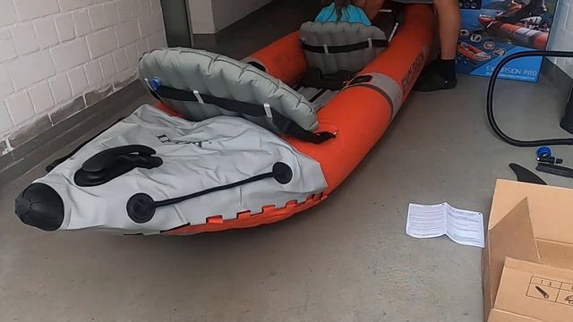 Intex Excursion Pro Unboxing u 1 Probefahrt 2 смотреть онлайн