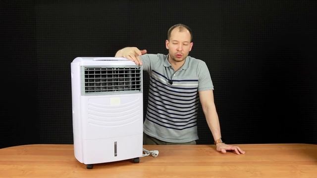 Мобильный кондиционер без воздуховода - Охладитель воздуха в действии смотреть онлайн