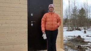 Каркасный дом 6х6 метров, видеоотзыв (часть 2-я) от 12 апреля 2022 года, СК-Стремление