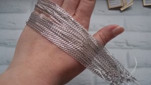 ЦЕПИ и БРАСЛЕТЫ СЕРЕБРО - НОННА и ДВОЙНОЙ РОМБ !!! Продажа.