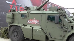 "ДРОК". Самоходный миномёт на базе "Тайфун-ВДВ" К-4386. "Армия-2020".