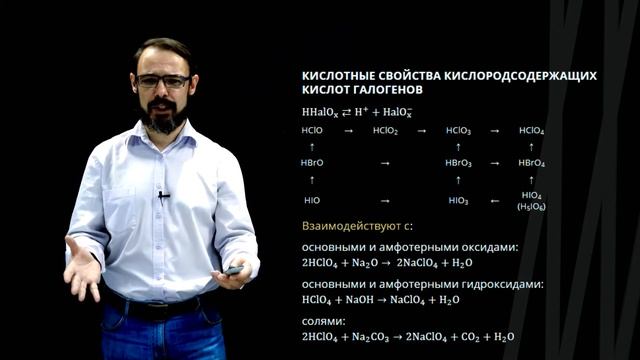 Кислородсодержащие кислоты галогенов | Химия