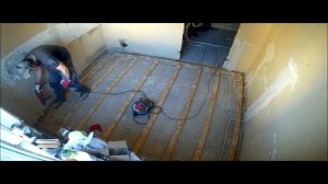 КАК ПОМЕНЯТЬ СТАРЫЕ ПОЛЫ НА НОВЫЕ ИЗ ОСП(OSB)  СМОТРИМ И ПОНИМАЕМ КАК ЭТО ЛЕГКО.