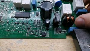Посудомоечная машина Bosch. Ремонт модуля управления Bosch. Замена процессора.