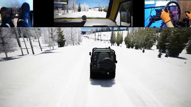 Land Rover Super Jeep on a Rally Stage! - Assetto Corsa | Steering Wheel Gameplay смотреть онлайн
