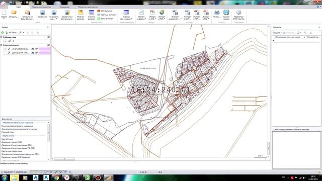 КПТ Арго в DXF и DXF в KML QGIS