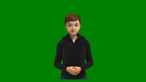 ФУТАЖ  - ПЕРЕВОДЧИК - ХРОМАКЕЙ НА ЗЕЛЕНОМ ФОНЕ