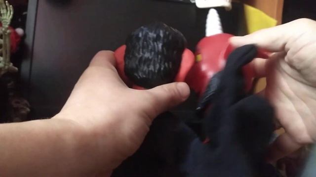 Чёртофилия и черепомания. Выпуск 55. Старая маска чёрт, Папье Маше и две куклы рукавички черти. смотреть онлайн