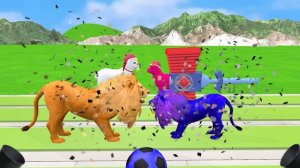 5 Giant Duck, Monkey, Piglet, chicken, dog, dinosaur, Sheep, Transfiguration funny animal 2023