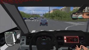 Omsi 2 Чистогорск Ford Transit маршрут  11