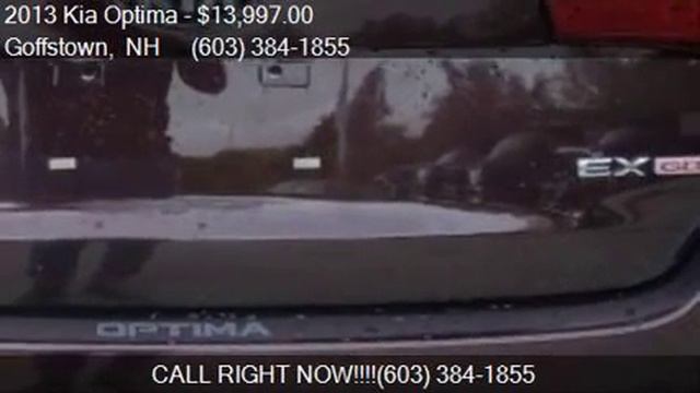 2013 Kia Optima EX 4dr Sedan for sale in Goffstown, NH 03045 смотреть онлайн