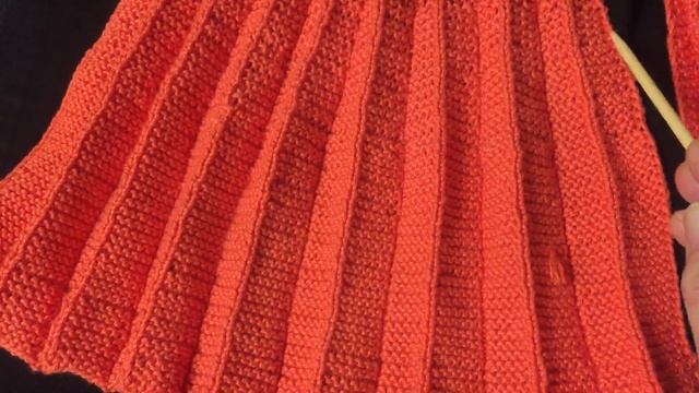 ВЯЖЕМ СПИЦАМИ ПЛИССЕ/ГОФРЕ УЗОР ДЛЯ ЮБКИ, ПЛАТЬЯ, САРАФАНА  ЮБКА В СКЛАДКУ МК