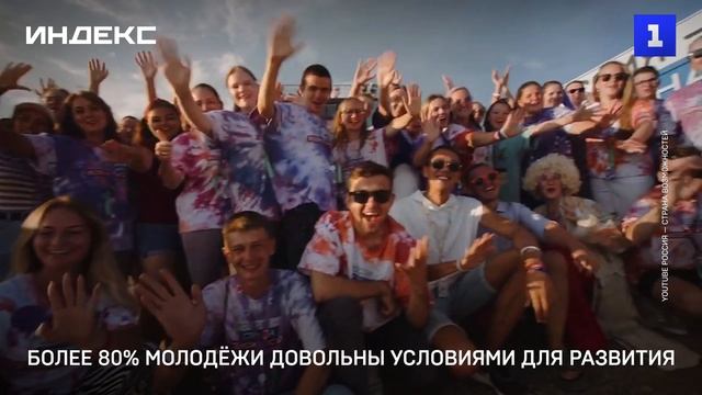 Более 80% молодёжи довольны условиями для развития