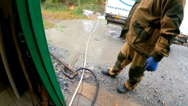 Самоизлив с питьевой водой. Казань Борисково
