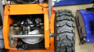 Битва снегоуборщиков Husqvarna ST224 и MasterYard MV 11528BE