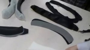 Перетяжка подлокотников офисного кресла своими руками