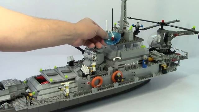 Военный Корабль "World Defence Force" конструктор Banbao смотреть онлайн