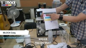 [IBLOCK] HP Page Wide MFP 477 Printer 고속기 수리 Repair.
