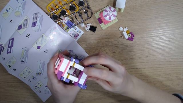 Art Manij Собираем Розовая Мечта "Кафе" Sluban смотреть онлайн